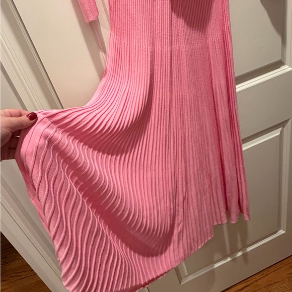 By Anthropologie Long-Sleeve Ribbed Sweater Midi Dress - Picture 4 of 7